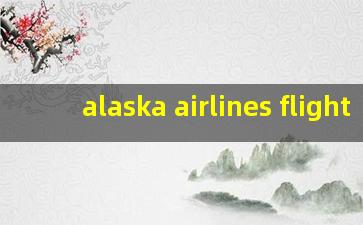 alaska airlines flight